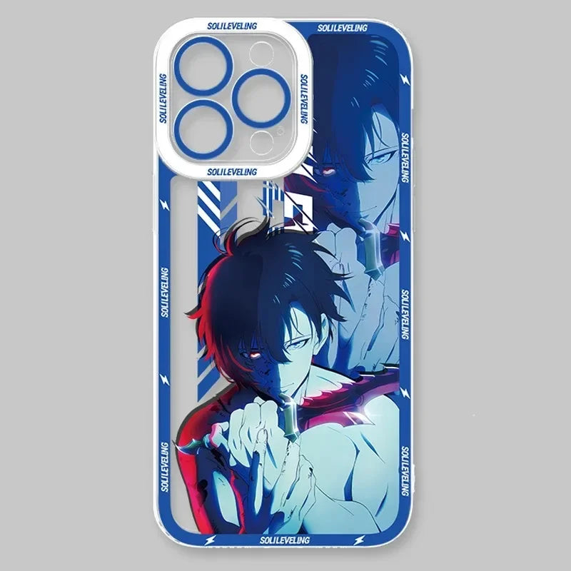 Anime S-Solo Levelings Case For Xiaomi 14T 13T 12T 11T 10T 14 13 12 11 Lite 5G NE POCO F6 X6 Pro X3 NFC X5 X4 GT F3 F4 F5 M6