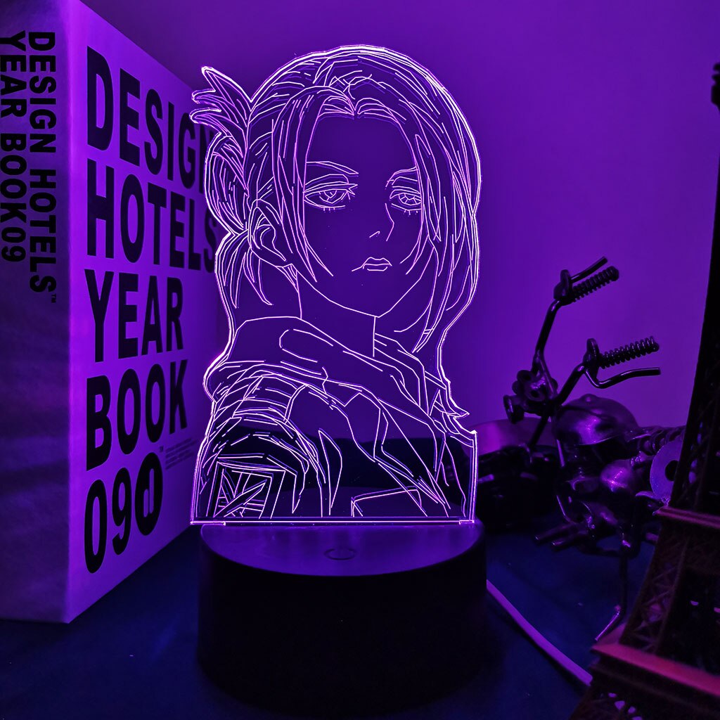 Anime 3d Light AOT Annie