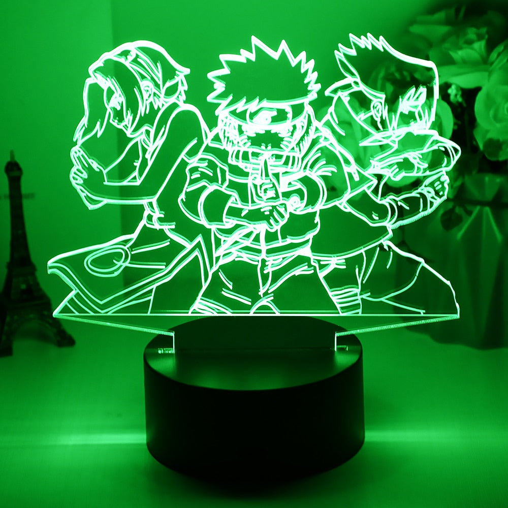 3D Multicolor Anime Light