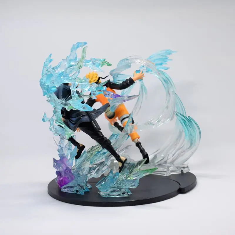 Anime Naruto Figures Uzumaki Naruto VS Rasengan Sasuke PVC Action Figure Naruto Shippuden Uzumaki Figma Collectible Model Toys
