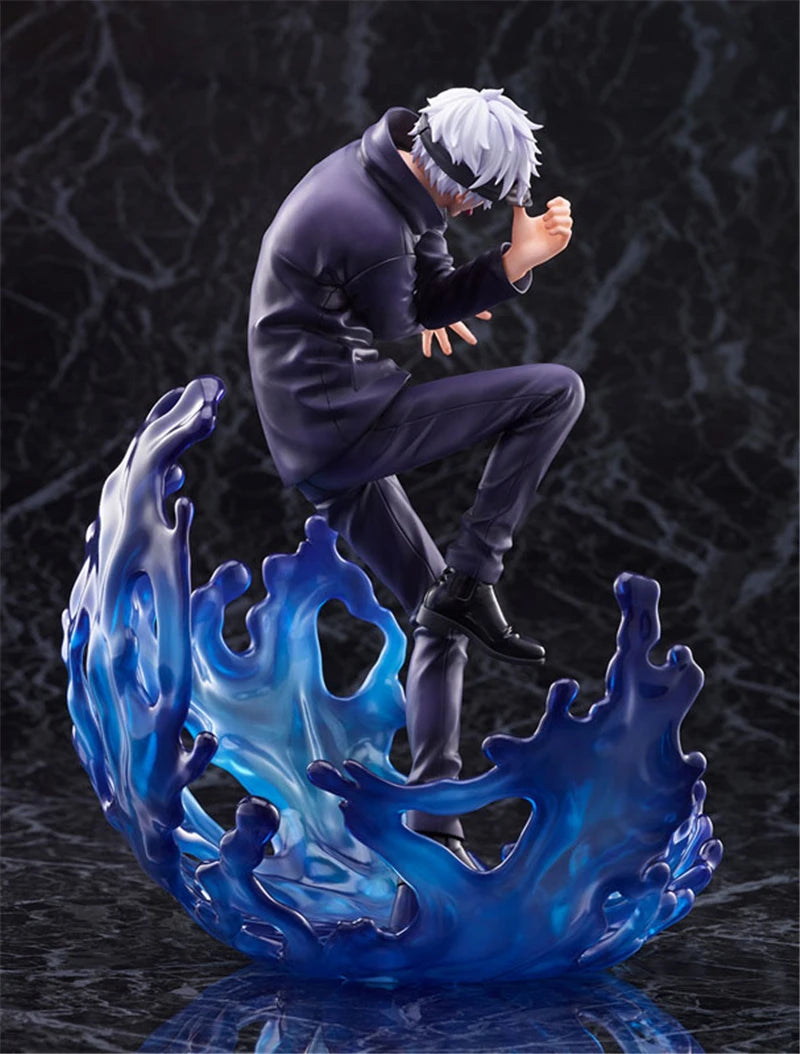 Anime Jujutsu Kaisen Satoru Gojo 1/7 Complete PVC Action Figure Collectible Model Kids Toys Doll Gifts 24CM