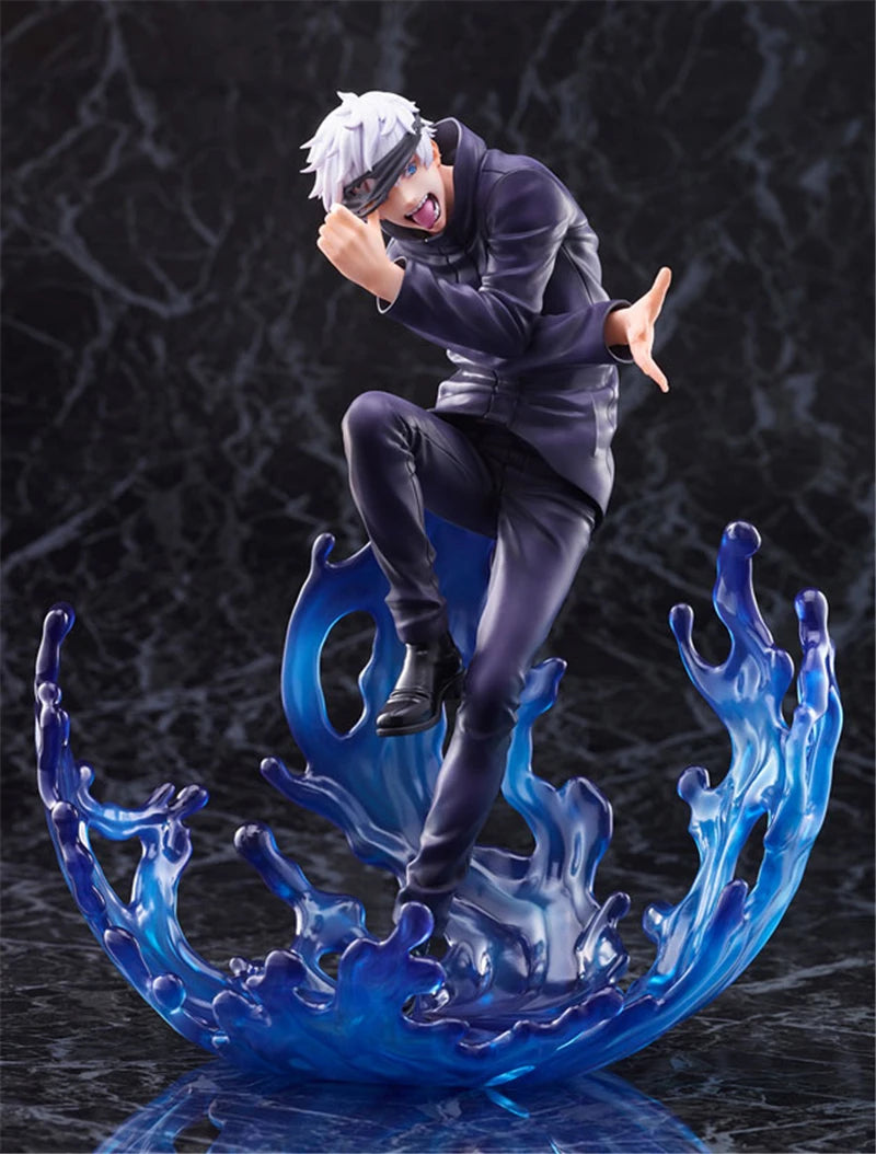 Anime Jujutsu Kaisen Satoru Gojo 1/7 Complete PVC Action Figure Collectible Model Kids Toys Doll Gifts 24CM