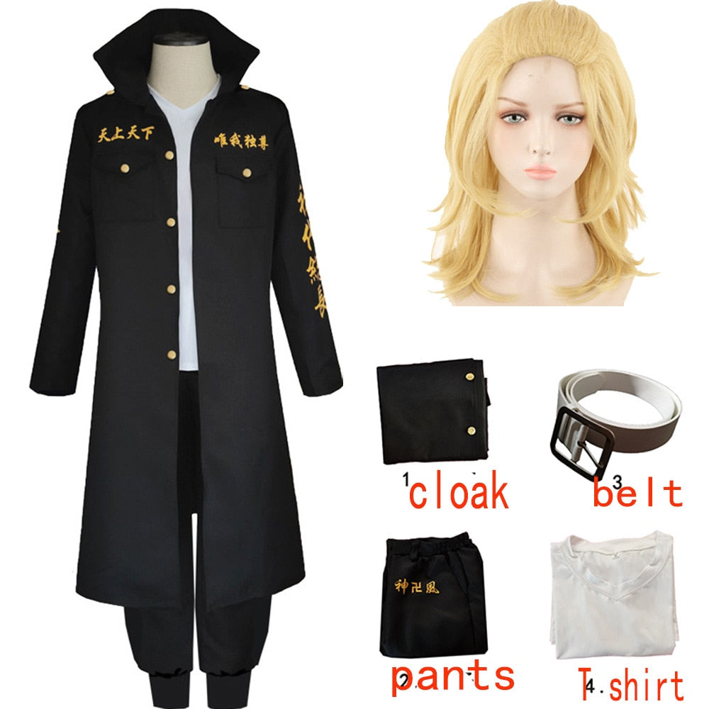 T0KY0 REVENGERS MlKEY Jacket Cloak