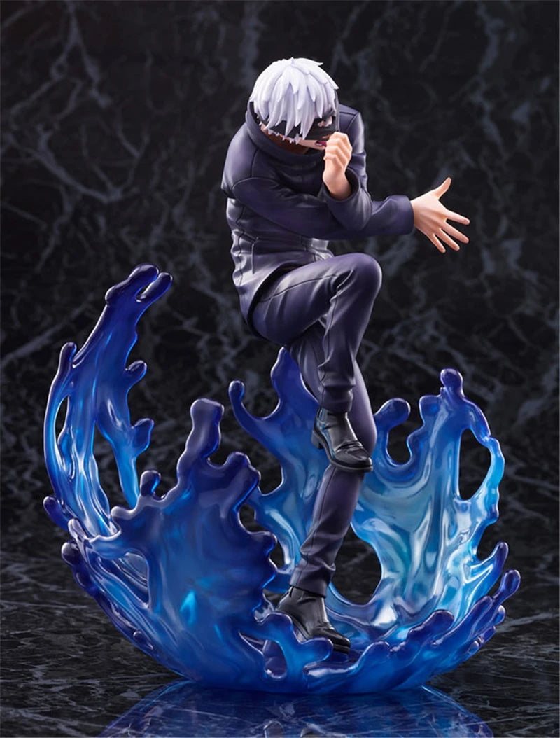 Anime Jujutsu Kaisen Satoru Gojo 1/7 Complete PVC Action Figure Collectible Model Kids Toys Doll Gifts 24CM