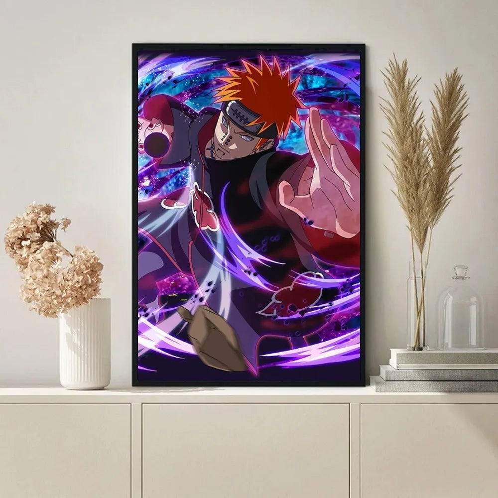 Naruto Pain Poster Paper Print Home Living Room Bedroom Entrance Bar Restaurant Cafe Art Painting Decoration