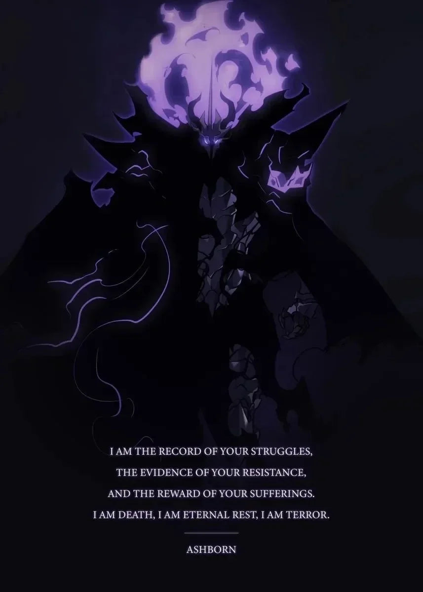 Korean Popular Anime Solo Leveling Comic Art Poster Canvas Painting and Prints Wall Art Cartoon Picture for Room Wall Home Decor
