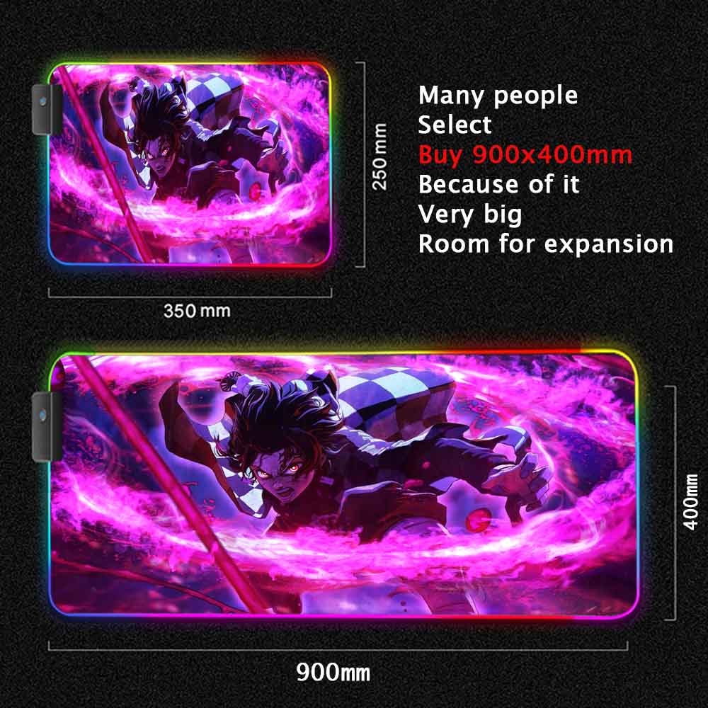 DS Glowing RGB Mouse Pad