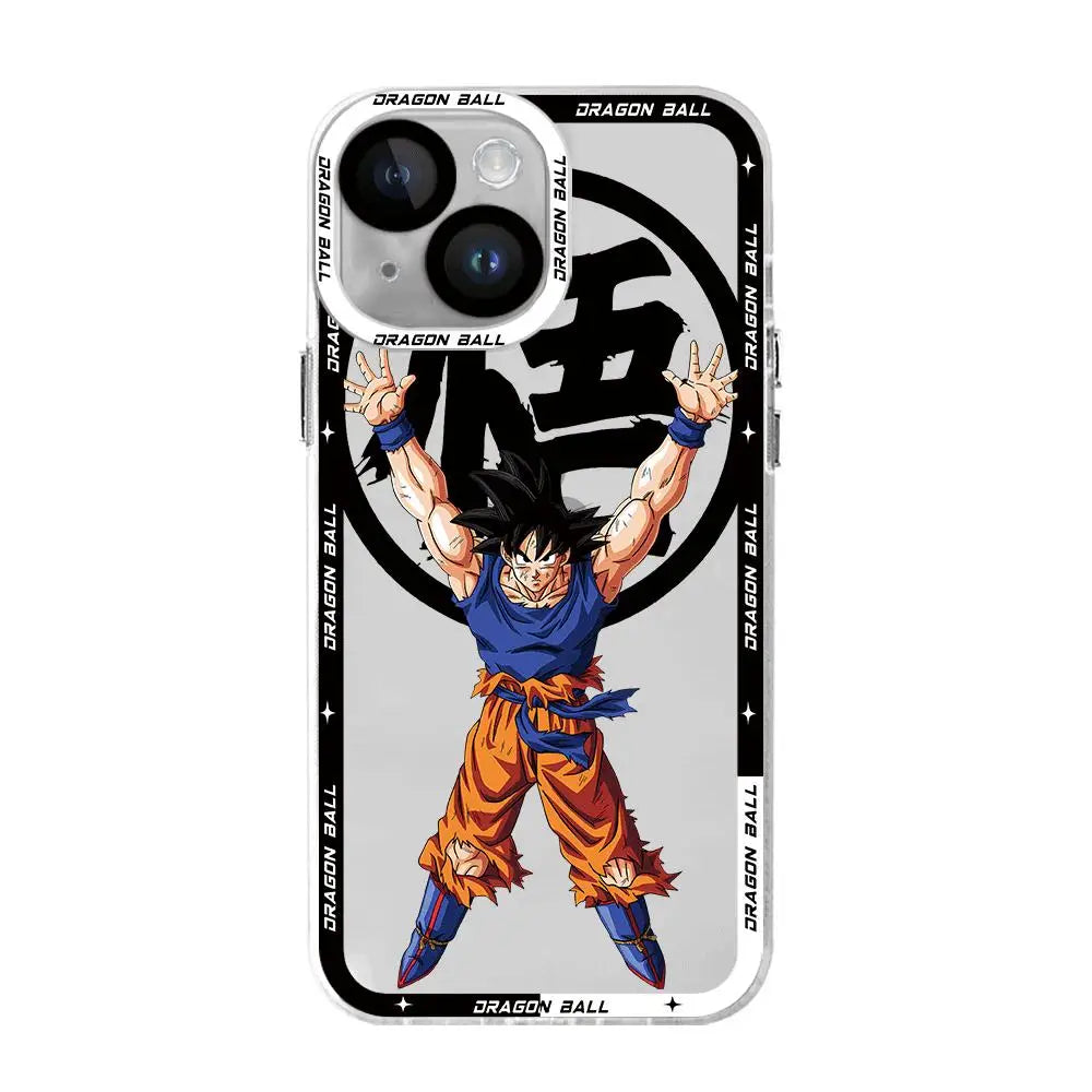 Anime Dragons Balls Phone Case for Apple iPhone 11 13 14 ProMax 15 Pro 7 8 Plus 12 Mini X XS Max XR SE 2022 Silicone Cover