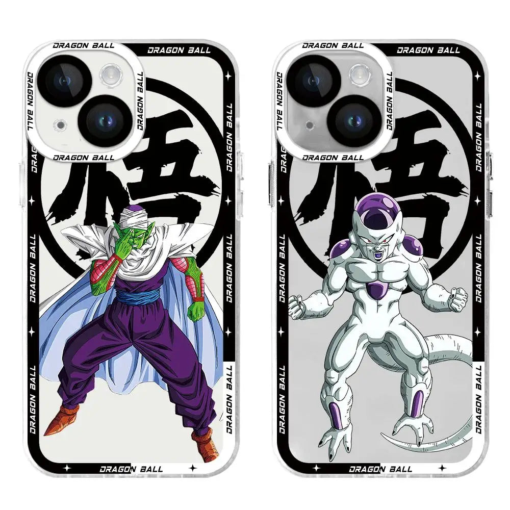 Anime Dragons Balls Phone Case for Apple iPhone 11 13 14 ProMax 15 Pro 7 8 Plus 12 Mini X XS Max XR SE 2022 Silicone Cover