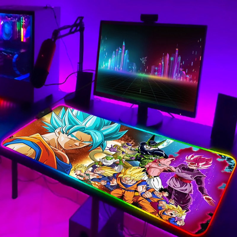 DBZ RGB Mousepad