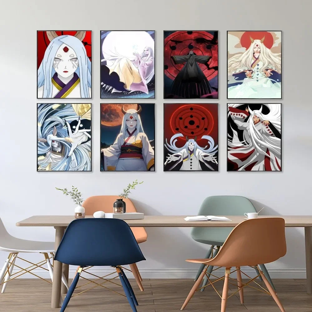 Naruto Kaguya Otsutsuki  Poster Paper Print Home Living Room Bedroom Entrance Bar Restaurant Cafe Art Painting Decoration