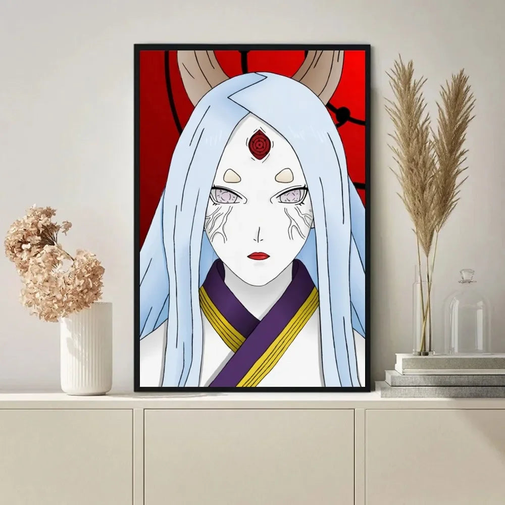 Naruto Kaguya Otsutsuki  Poster Paper Print Home Living Room Bedroom Entrance Bar Restaurant Cafe Art Painting Decoration