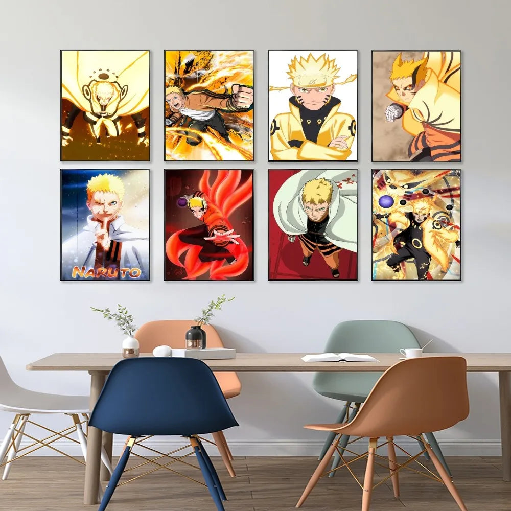 Naruto Baryone Mode  Poster Paper Print Home Living Room Bedroom Entrance Bar Restaurant Cafe Art Painting Decoration