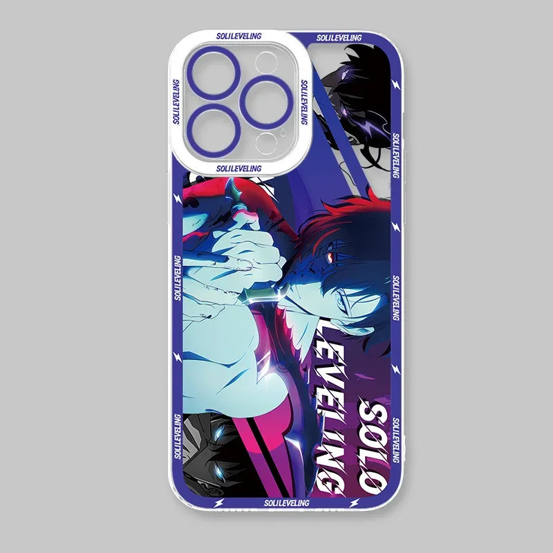 Anime S-Solo Levelings Case For Xiaomi 14T 13T 12T 11T 10T 14 13 12 11 Lite 5G NE POCO F6 X6 Pro X3 NFC X5 X4 GT F3 F4 F5 M6