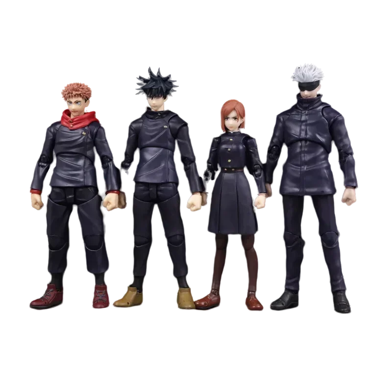 Genuine Bandai Jujutsu Kaisen SHF Satoru Gojo Megumi Yuji Anime Action Figures Model Toys Collectible Gift for Toys Hobbies Kids