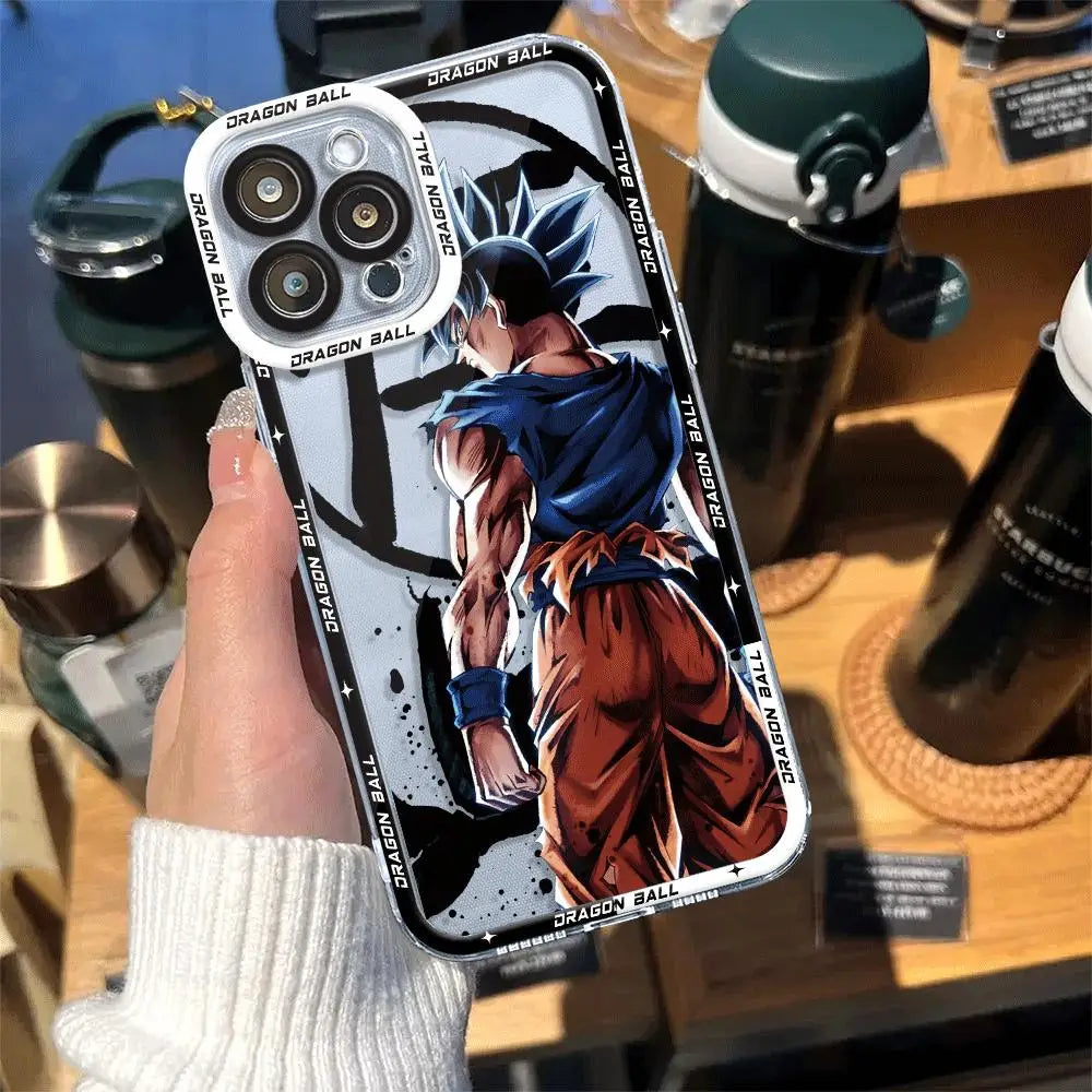 Anime Dragons Balls Phone Case for Apple iPhone 11 13 14 ProMax 15 Pro 7 8 Plus 12 Mini X XS Max XR SE 2022 Silicone Cover