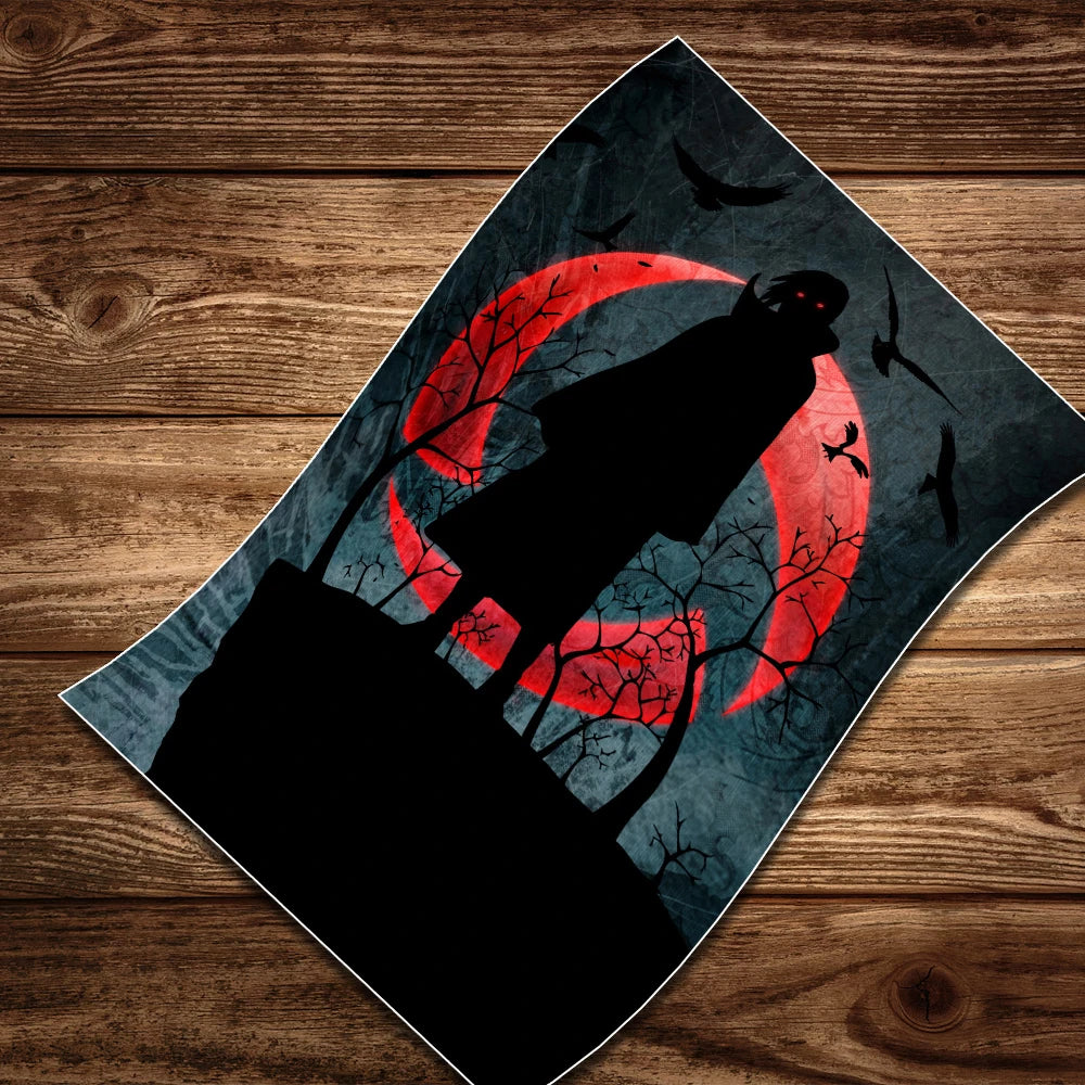 New Naruto Poster Kakashi Sasuke Itachi Uchiha Akatsuki Anime Character Canvas Art Painting for Modern Home Decoration Aesthetic