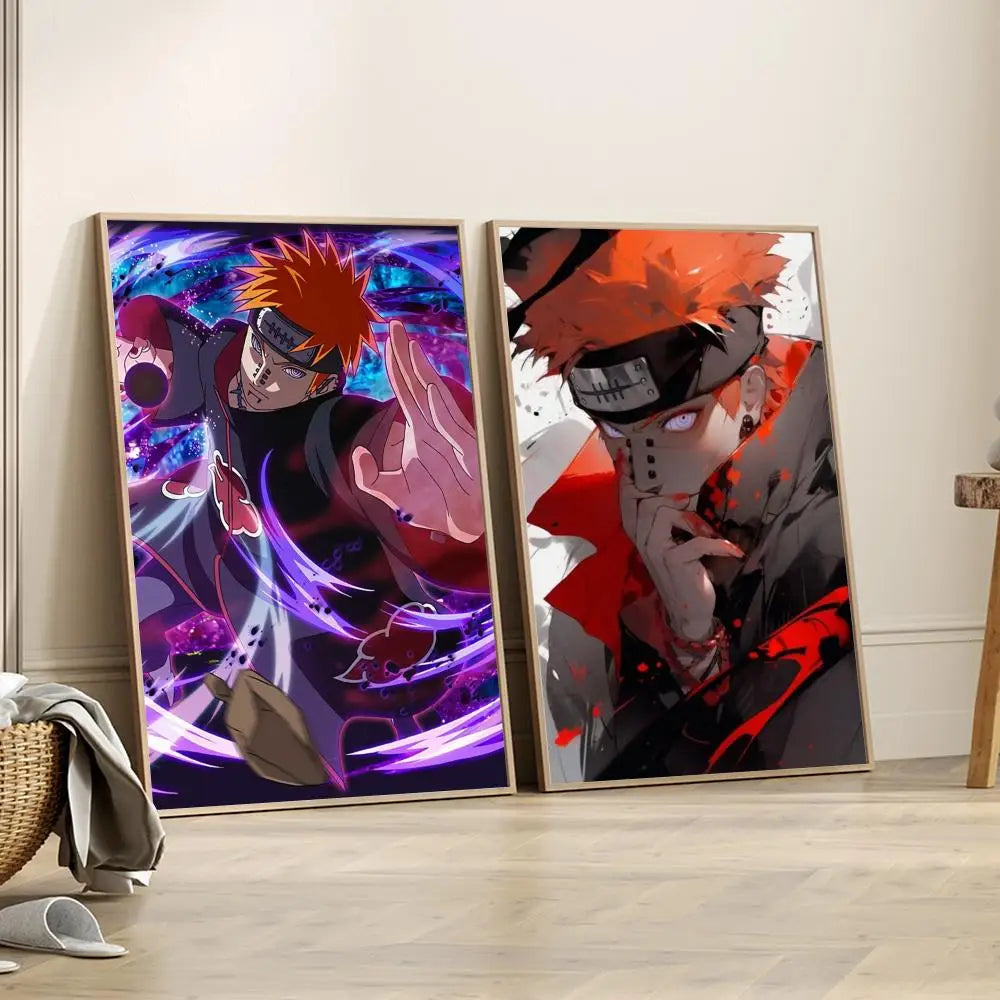 Naruto Pain Poster Paper Print Home Living Room Bedroom Entrance Bar Restaurant Cafe Art Painting Decoration