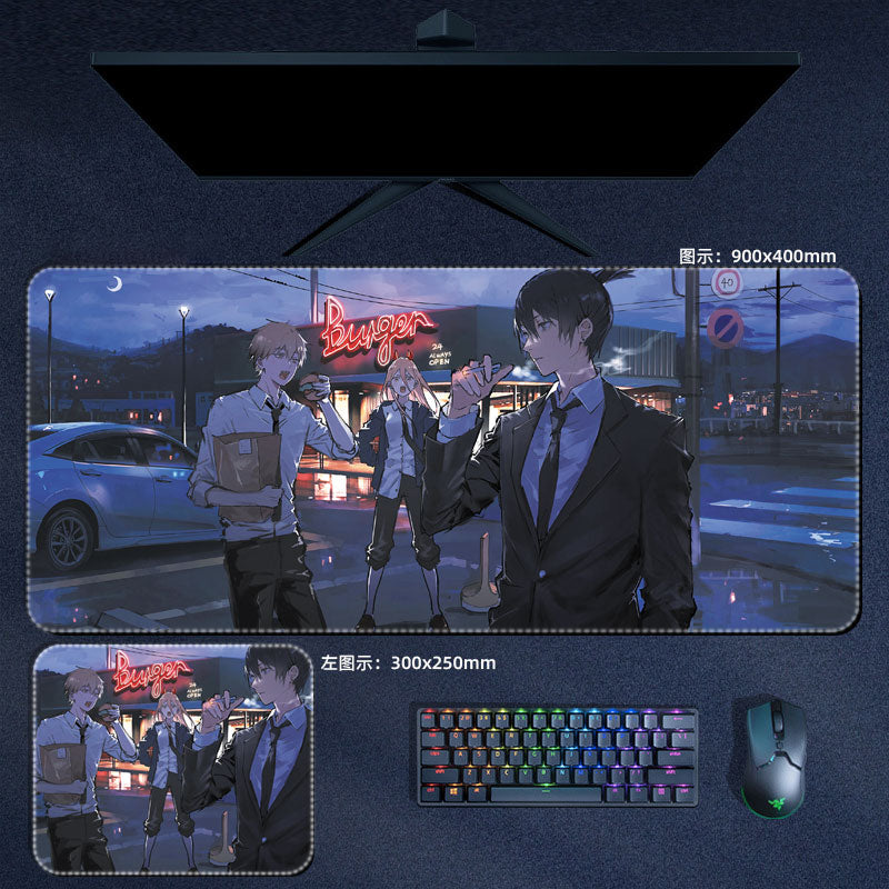 CHAlNSAW MAN Large Mouse pad