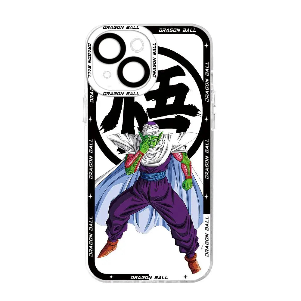 Anime Dragons Balls Phone Case for Apple iPhone 11 13 14 ProMax 15 Pro 7 8 Plus 12 Mini X XS Max XR SE 2022 Silicone Cover