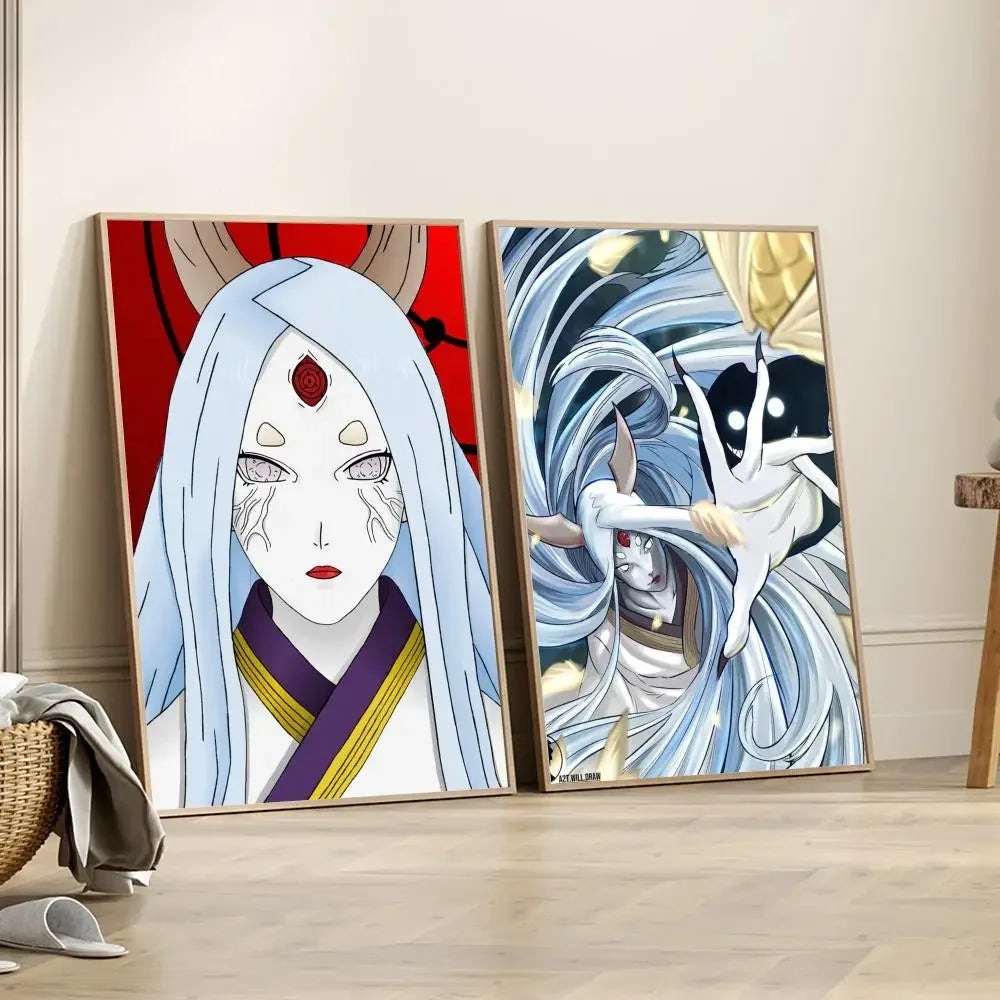 Naruto Kaguya Otsutsuki  Poster Paper Print Home Living Room Bedroom Entrance Bar Restaurant Cafe Art Painting Decoration