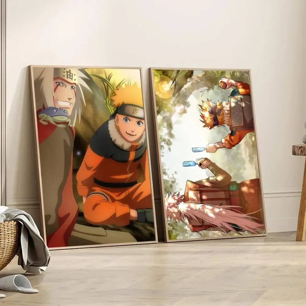 Jiraiya Naruto Poster Paper Print Home Living Room Bedroom Entrance Bar Restaurant Cafe Art Painting Decoration