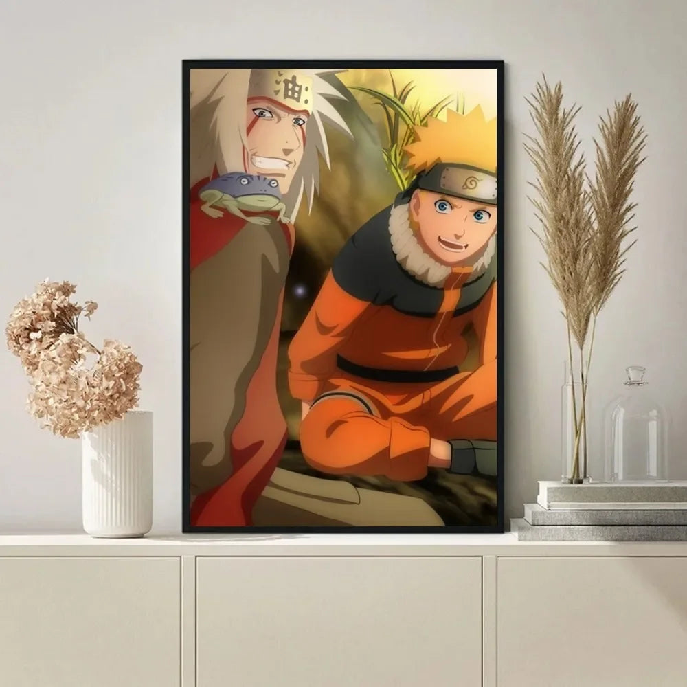 Jiraiya Naruto Poster Paper Print Home Living Room Bedroom Entrance Bar Restaurant Cafe Art Painting Decoration