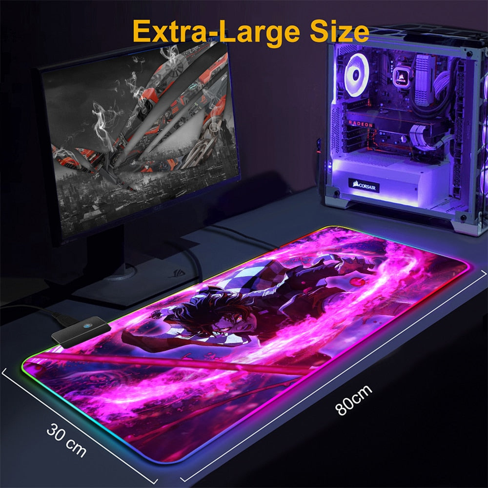 DS Glowing RGB Mouse Pad