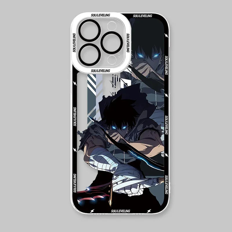 Anime S-Solo Levelings Case For Xiaomi 14T 13T 12T 11T 10T 14 13 12 11 Lite 5G NE POCO F6 X6 Pro X3 NFC X5 X4 GT F3 F4 F5 M6