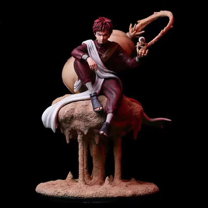 22cm Bandai Anime Naruto Figures Gaara Figurine NARUTO Action Model Decoration Toys Favorite Models For Children