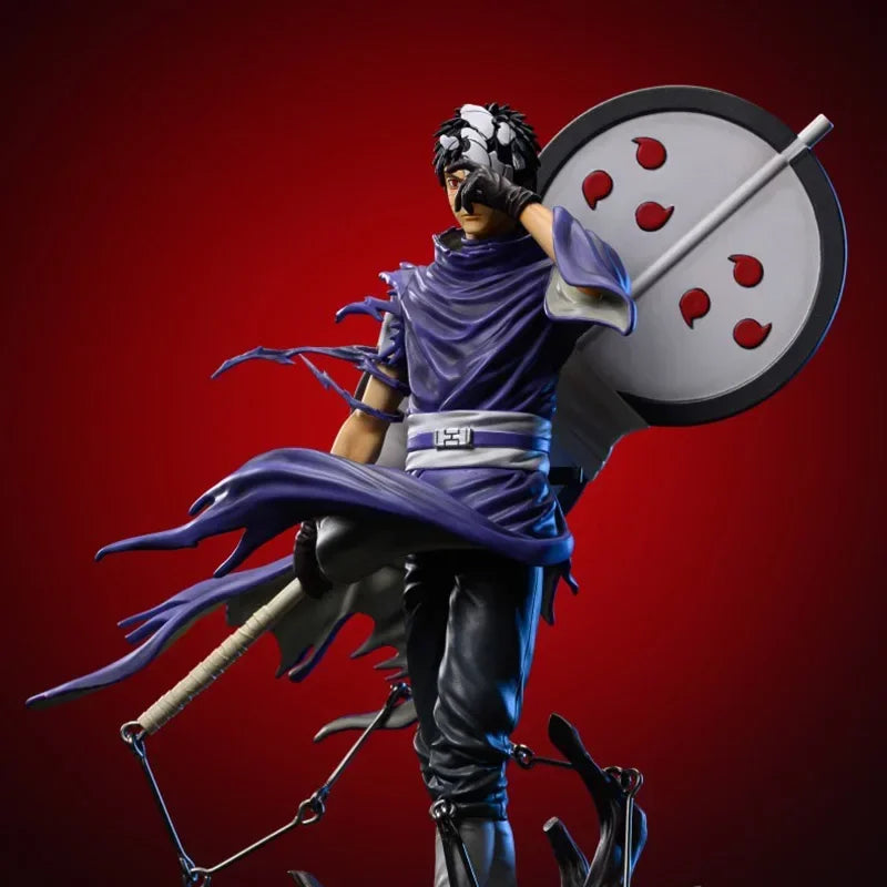 28cm Naruto Figures Uchiha Obito Action Figures Double-headed NARUTO Anime PVC Collection Model Ornamen Toys Birthday Doll Gifts