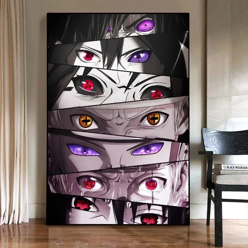 Bandai Decorative Canvas Printing Naruto Room Home Picture Decor Prints and Prints Decoration HD Paintings Poster