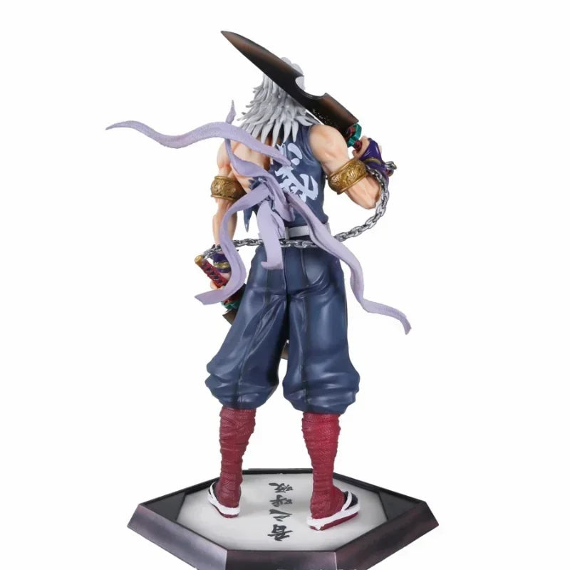 31CM Anime Demon Slayer Uzui Tengen Battle Standing Ver Statue PVC Action Figure Posture Model Toy Gift Brinquedos