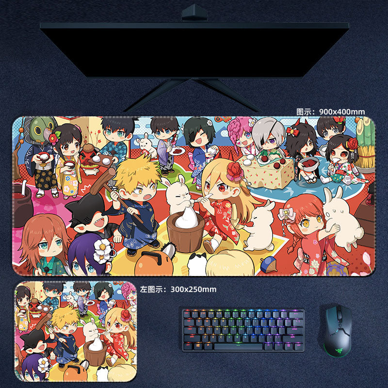 CHAlNSAW MAN Large Mouse pad