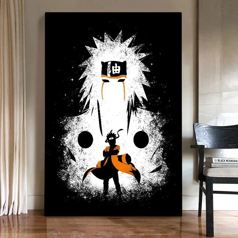 Bandai Decorative Canvas Printing Naruto Room Home Picture Decor Prints and Prints Decoration HD Paintings Poster