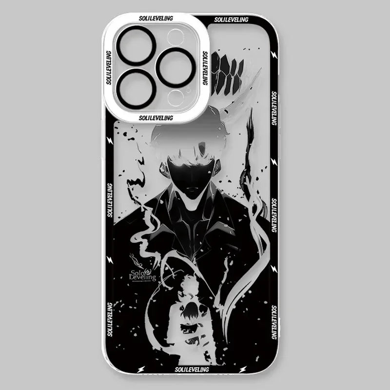 Anime S-Solo Levelings Case For Xiaomi 14T 13T 12T 11T 10T 14 13 12 11 Lite 5G NE POCO F6 X6 Pro X3 NFC X5 X4 GT F3 F4 F5 M6