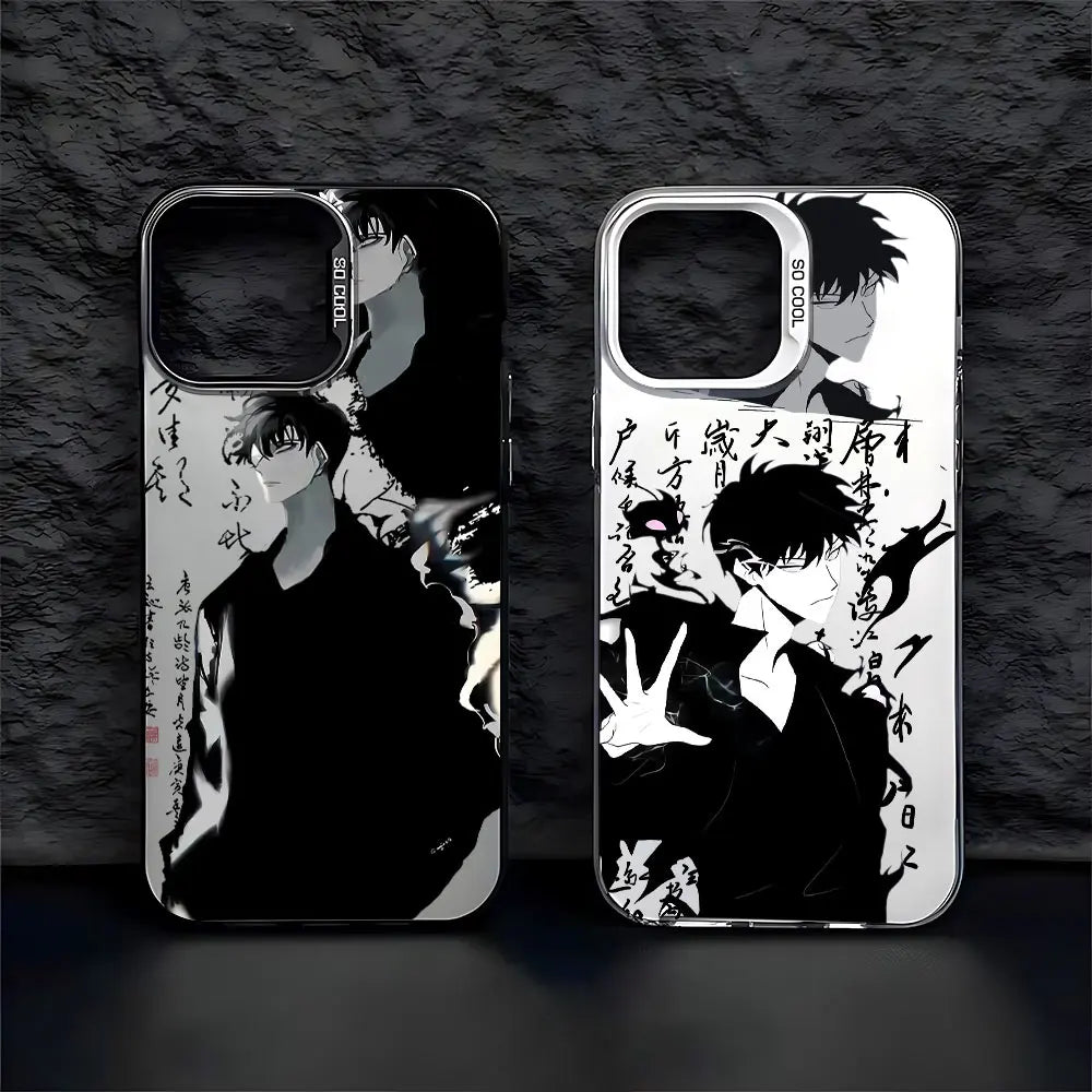 Anime Solo Leveling Case for Xiaomi Redmi A1 13C 9C 9T Note 7 8 9 9S 10 11 12 13 Pro K60 Ultra 4G 5G Matte Shockproof Back Cover
