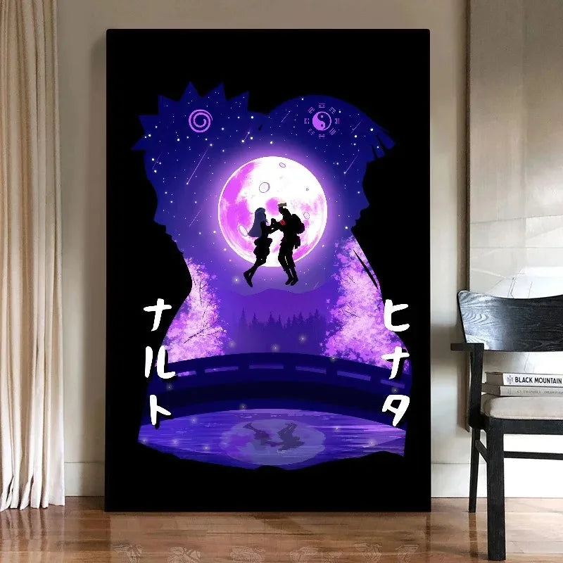 Bandai Decorative Canvas Printing Naruto Room Home Picture Decor Prints and Prints Decoration HD Paintings Poster
