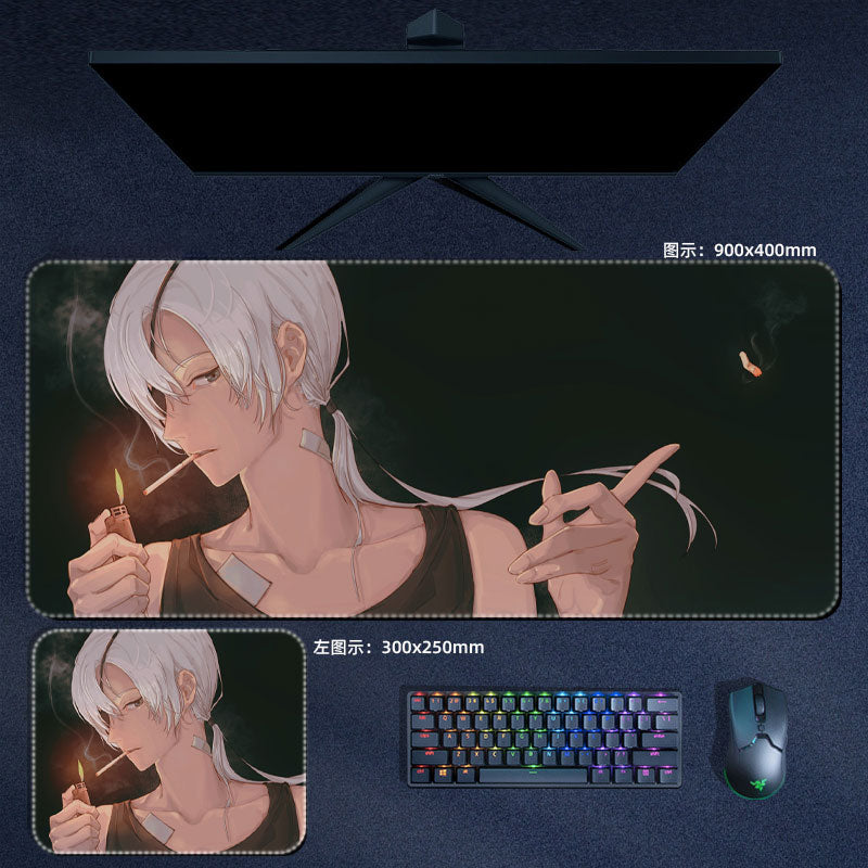 CHAlNSAW MAN Large Mouse pad