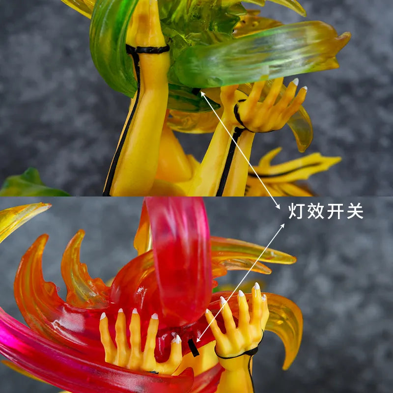 Naruto Anime GK Kyuubi Uzumaki Naruto PVC Action Figure