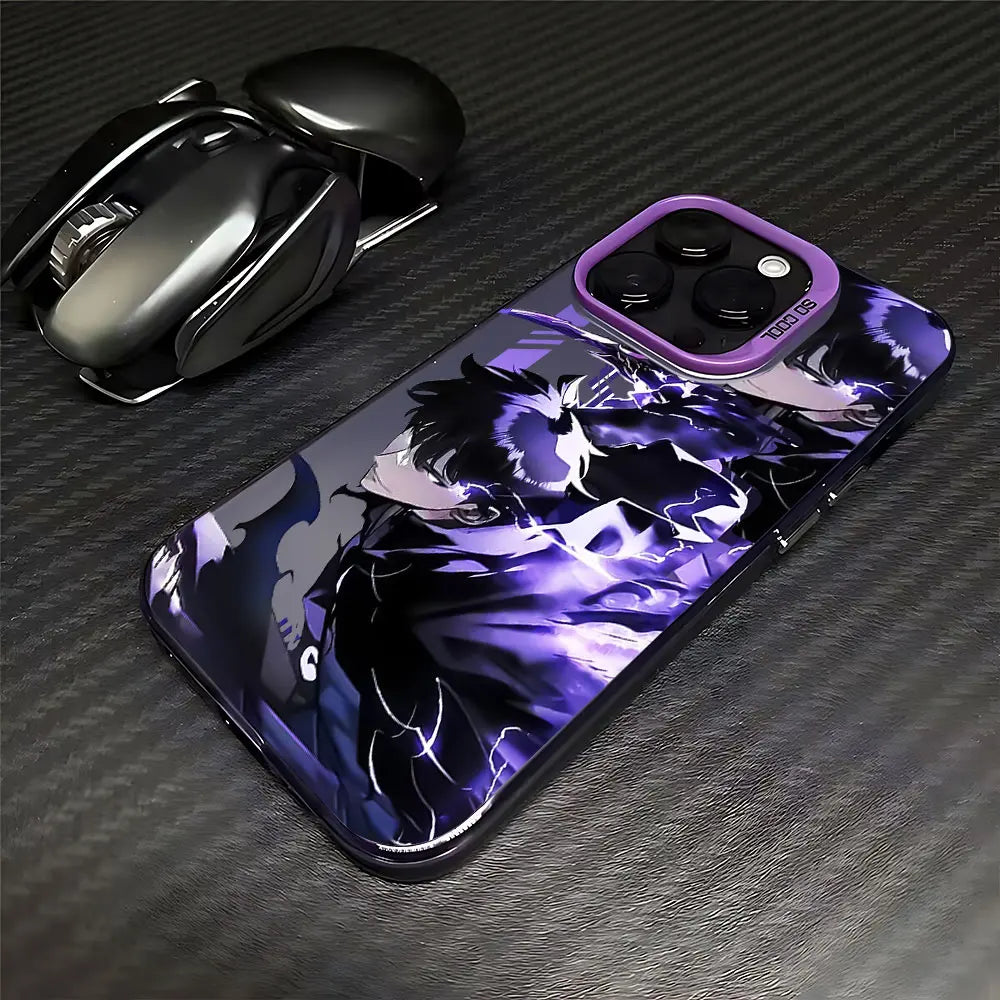 Anime Solo Leveling Case for Xiaomi Redmi A1 13C 9C 9T Note 7 8 9 9S 10 11 12 13 Pro K60 Ultra 4G 5G Matte Shockproof Back Cover