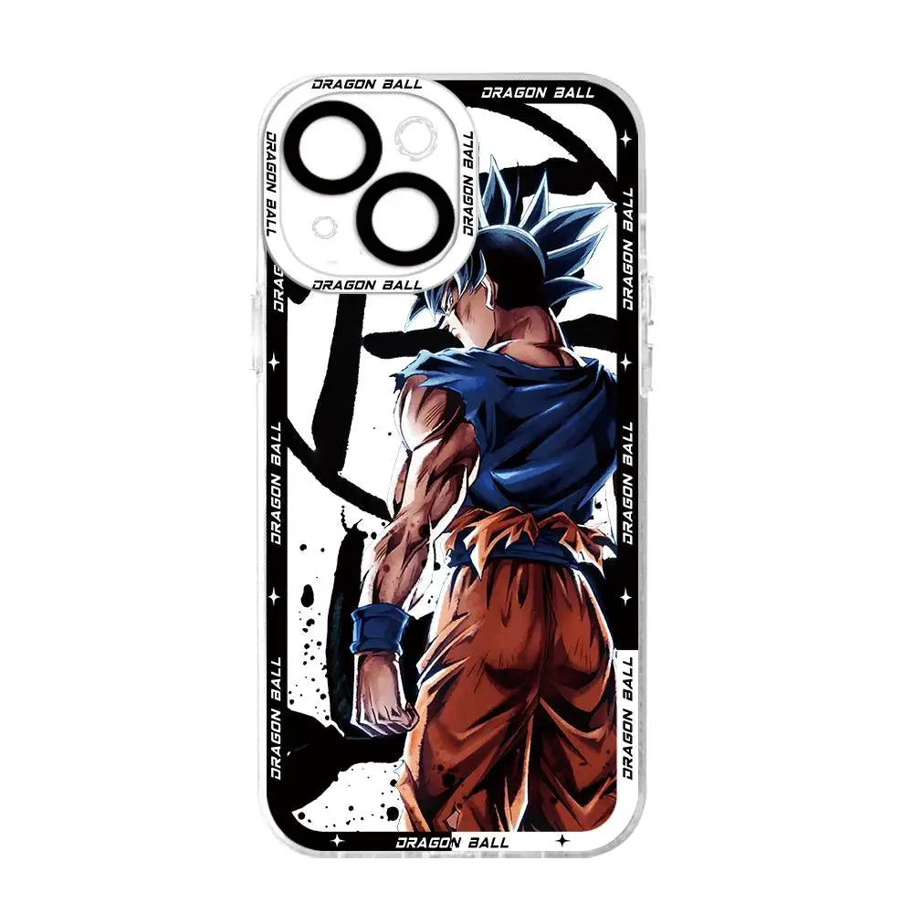 Anime Dragons Balls Phone Case for Apple iPhone 11 13 14 ProMax 15 Pro 7 8 Plus 12 Mini X XS Max XR SE 2022 Silicone Cover