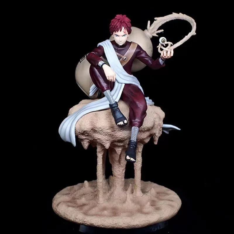 22cm Bandai Anime Naruto Figures Gaara Figurine NARUTO Action Model Decoration Toys Favorite Models For Children