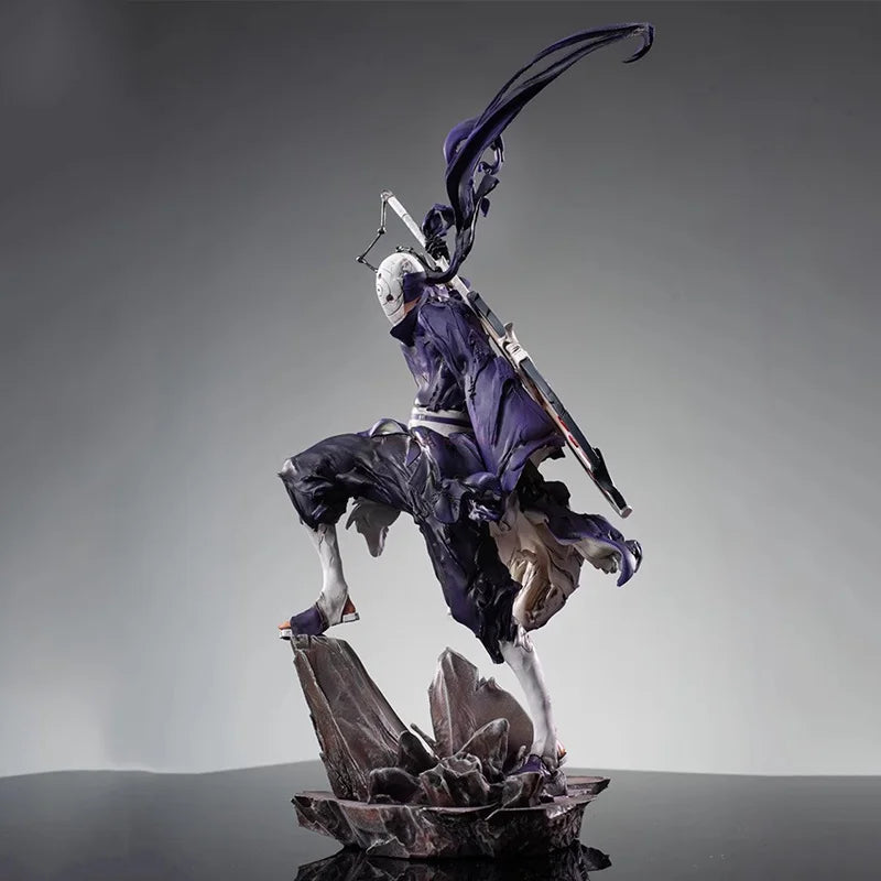 34cm Naruto Uchiha Obito Anime Figure Ninja Action Figurine Pvc Statue Model Doll Room Decoration Collection Ornament Kids  Gift