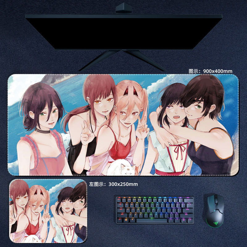 CHAlNSAW MAN Large Mouse pad