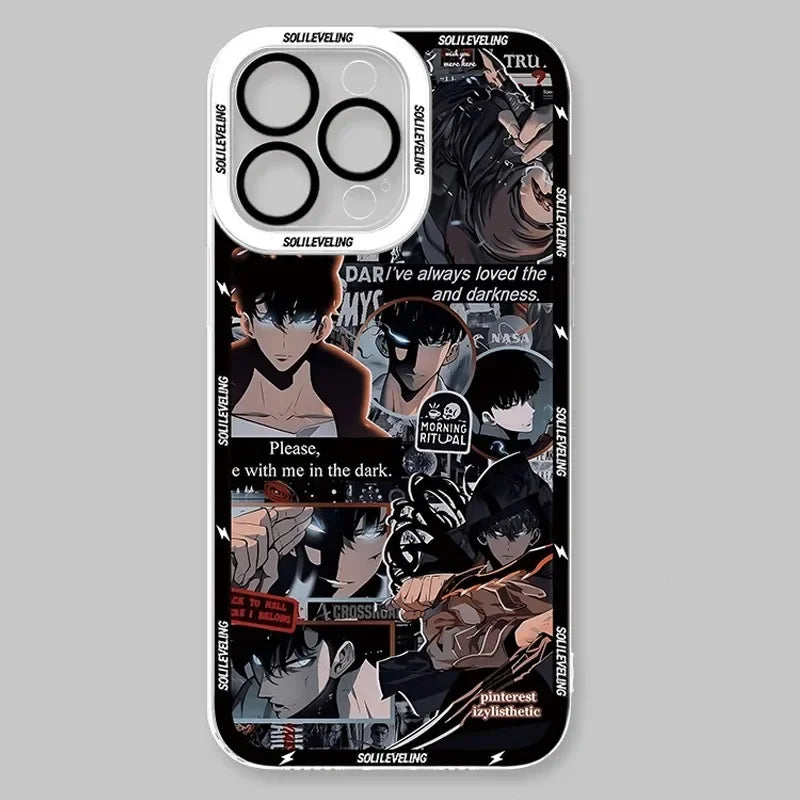 Anime S-Solo Levelings Case For Xiaomi 14T 13T 12T 11T 10T 14 13 12 11 Lite 5G NE POCO F6 X6 Pro X3 NFC X5 X4 GT F3 F4 F5 M6