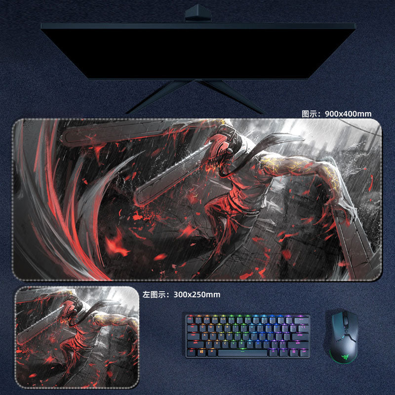 CHAlNSAW MAN Large Mouse pad