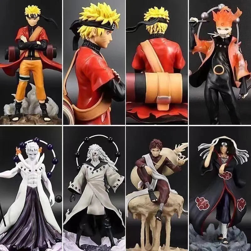 Naruto Anime Figure Kakashi  Sasuke  Blind Box Lucky Box Figure Mystery Box Anime Best Gift Exquisite Figurines