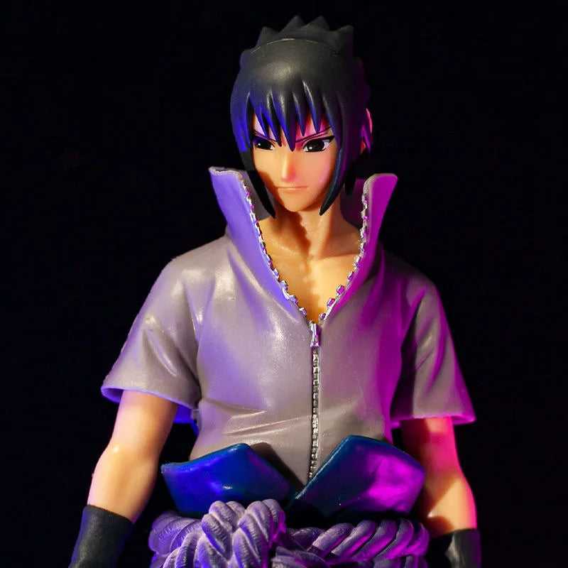 Anime Naruto Model Uchiha Sasuke Itachi Akatsuki PVC Statue Collectible Toys Doll Figma for kids GK Action Figure Shippuden
