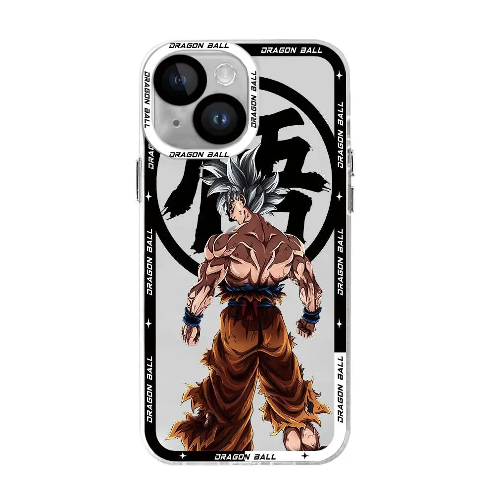 Anime Dragons Balls Phone Case for Apple iPhone 11 13 14 ProMax 15 Pro 7 8 Plus 12 Mini X XS Max XR SE 2022 Silicone Cover